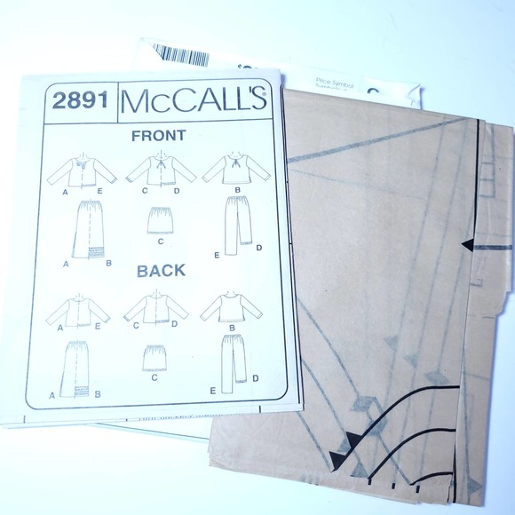 Matching Sets Vintage Y2k Sewing Pattern Poshmark